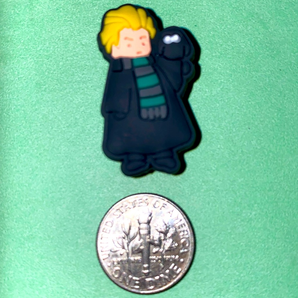(10 for $15) Draco Malfoy Harry Potter Movie Crocs Shoe Charms